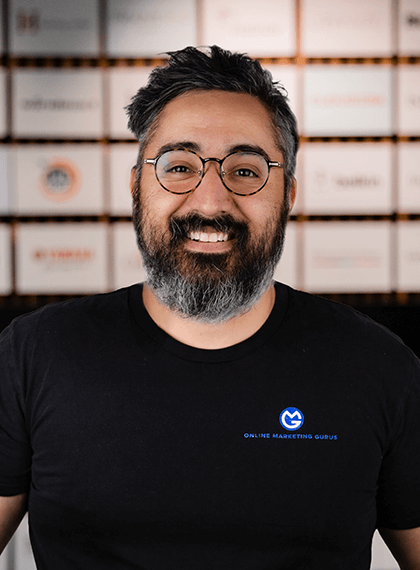 Mez Homayunfard, Co-Founder & Head of Sales and Partnerships at Online Marketing Gurus.