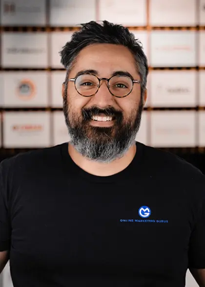 Mez Homayunfard, Co-Founder & Head of Sales and Partnerships at Online Marketing Gurus.