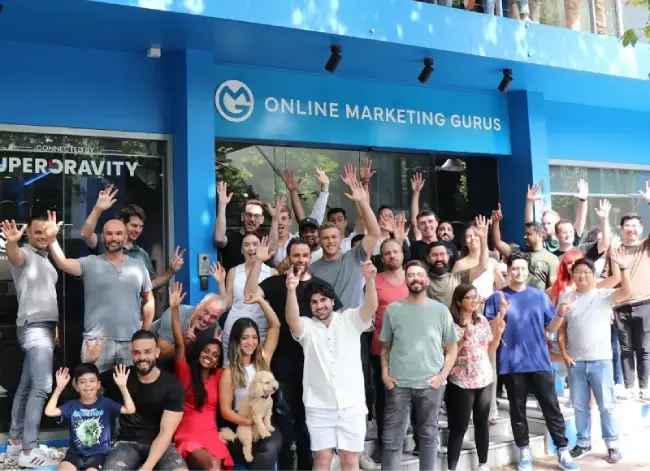 Team of SEO, PPC, Social specialists from Online Marketing Gurus - Australia’s leading Digital Marketing Agency