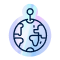 OMG - Icon Badge - Globe Pin