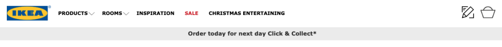 Example Of Good CTA from IKEA