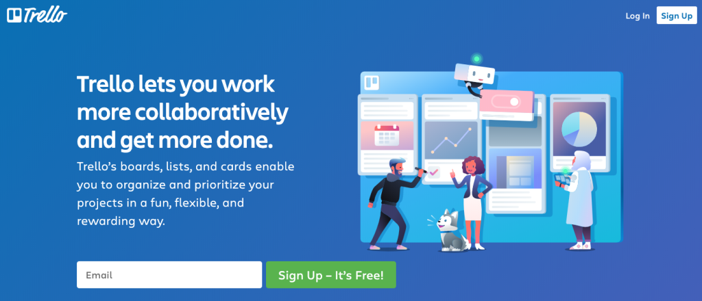 Call To Action Example From Trello
