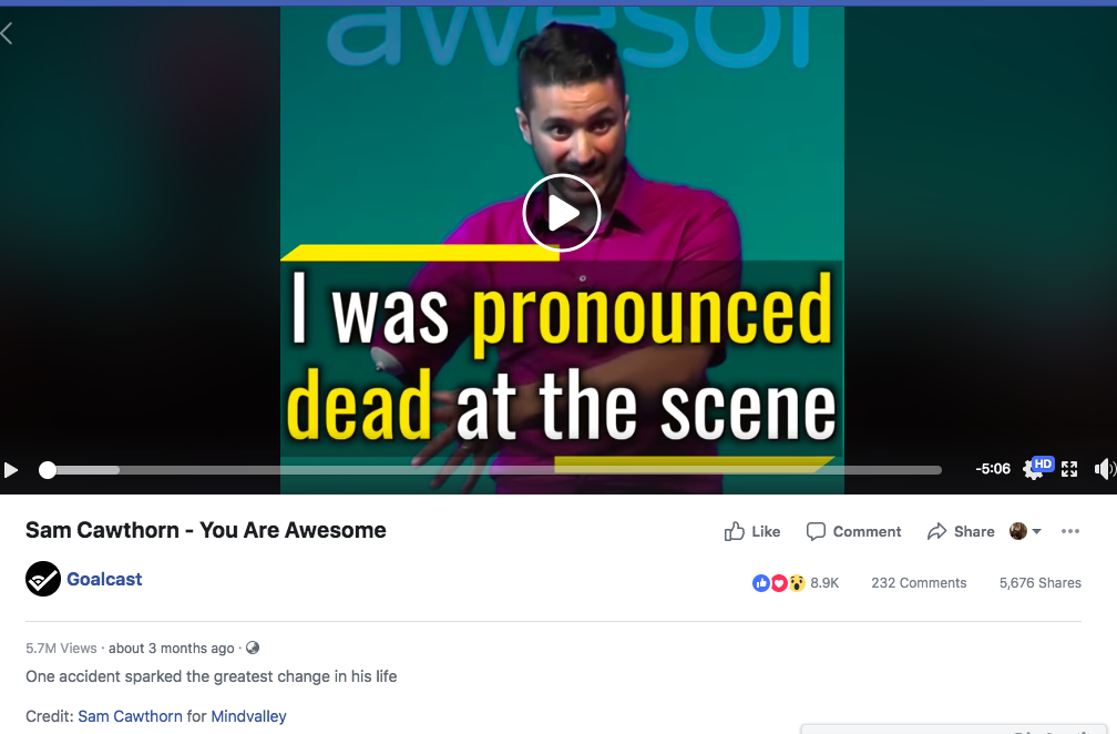 Sam Cawthorn video content
