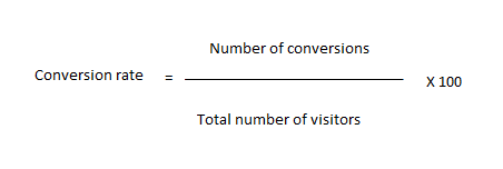 conversion rate equation