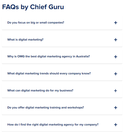 Image showing FAQs