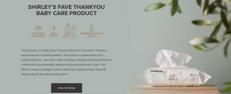 Shirley favorite baby care product