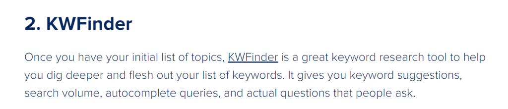 Keyword Finder