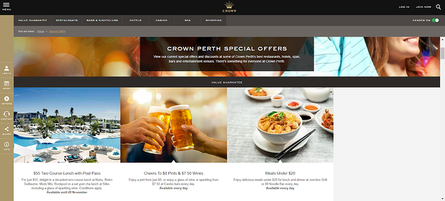 Image of Crown Perth Special Offers