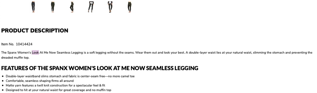 Moosejaw example of product description