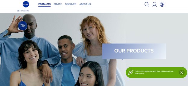 nivea skincare