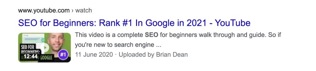 Guide To YouTube SEO