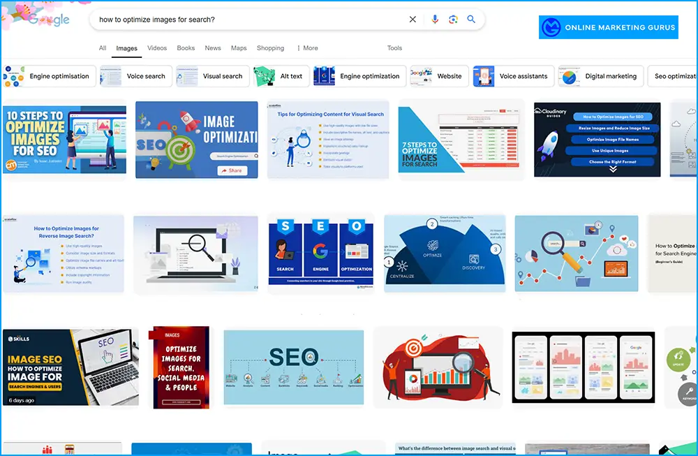 How To Optimise Images For SEO by OMG