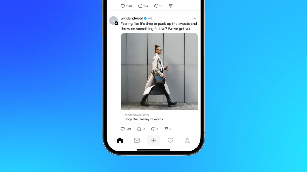 nstagram mobile feed displaying a sponsored post example, representing changes to Instagram Ads as Meta removes Explore ads and shifts discovery toward Reels-based placements.