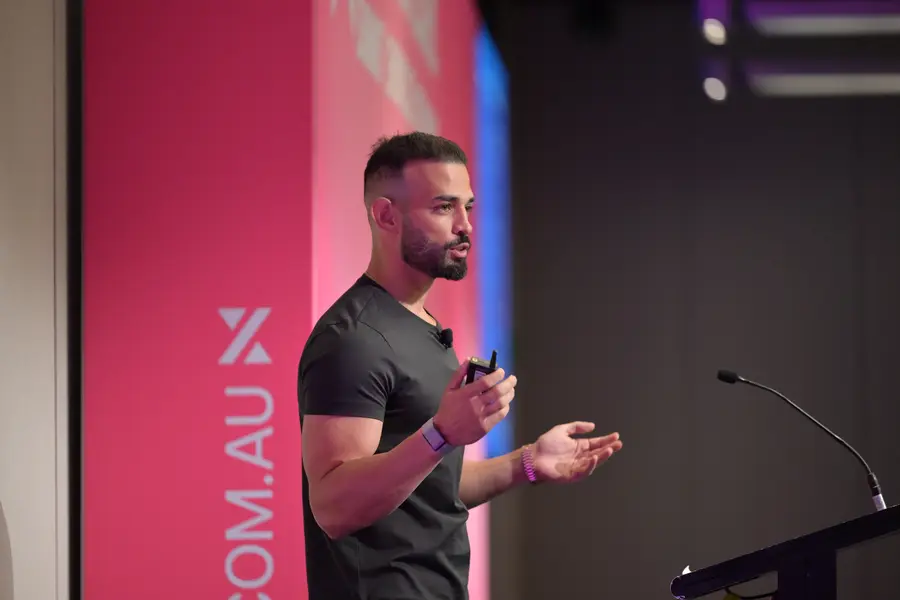 Andrew Raso as a speaker at Leaders Summit in Melbourne