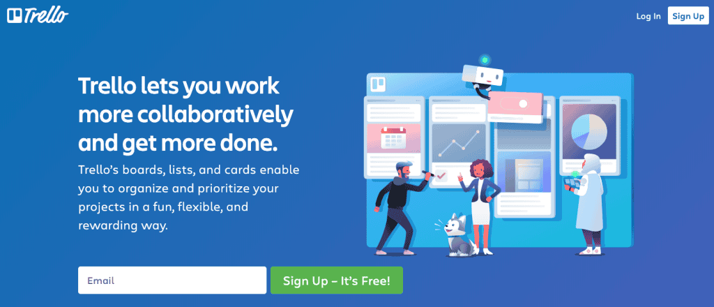 Call To Action Example From Trello