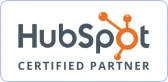 HubSpot Certified Partner badge.