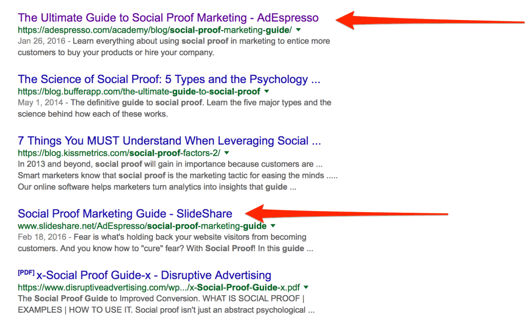 Google SERP