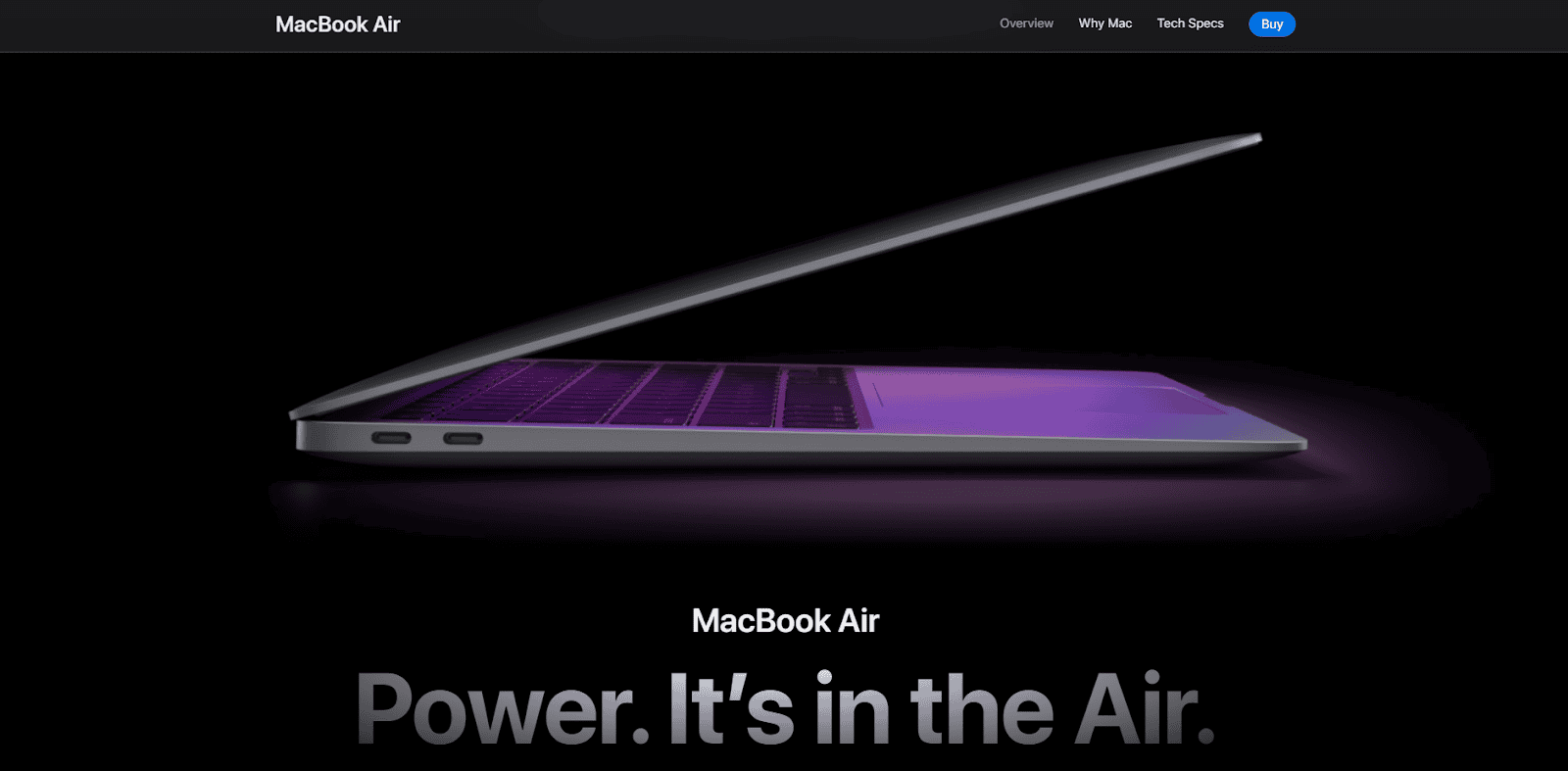 macbook air example