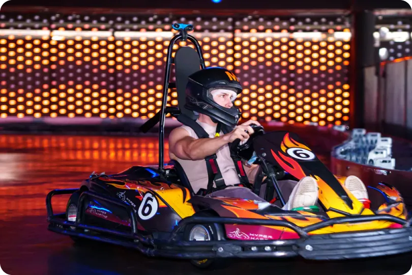Hyper Karting go-karting venue case study intro OMG SMB client