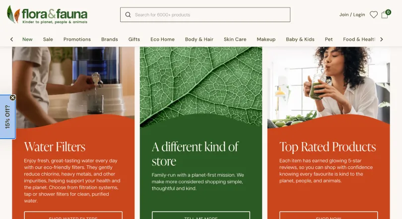 Flora and Fauna cruelty free beauty range digital marketing case study by Online Marketing Gurus