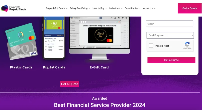 Corporate Prepaid Gift Cards corporate gifting service PPC case study by Online Marketing Gurus