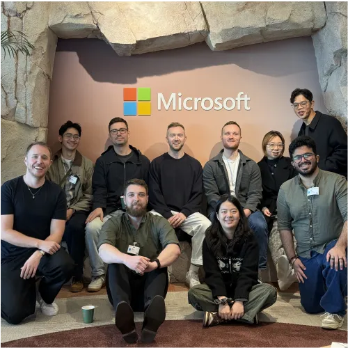 OMG PPC team at Microsoft office
