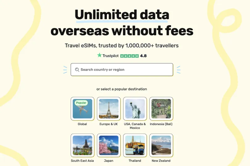 SimsDirect international travel SIM range SEO case study by Online Marketing Gurus