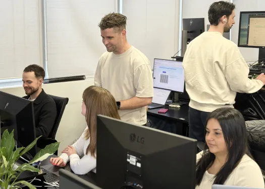 OMG SEO specialists team working in the Sydney office