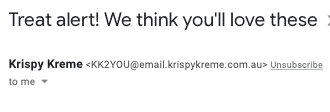 treat alert kk email