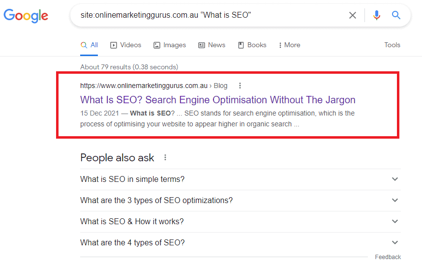 What Is SEO - by OMG