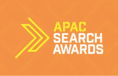 APAC Search Awards badge
