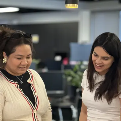 OMG content marketing SEO specialists collaborating in the Sydney office