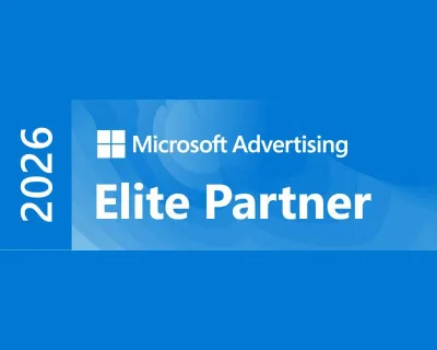 Microsoft Advertising Elite Partner 2026 badge