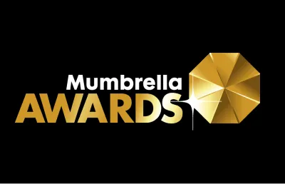 Mumbrella Awards badge recognising OMG for excellence in Australian media and marketing
