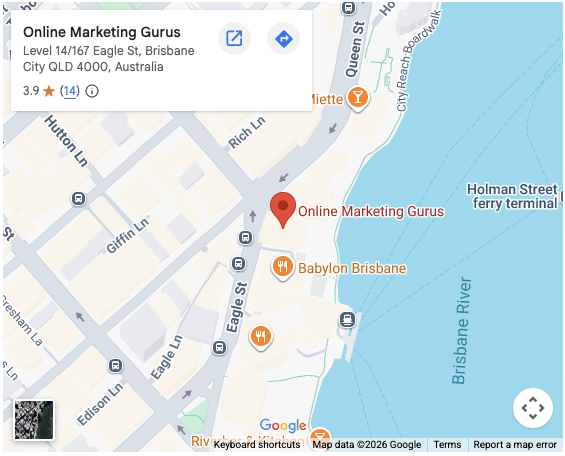 OMG Brisbane office location