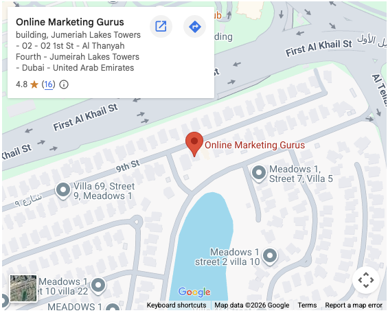 OMG Dubai office location