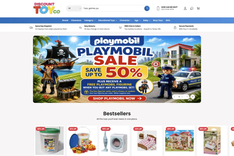 Discount Toy Co logo
