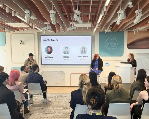 OMG team hosting an Ask the Experts panel session on Pinterest Ads with industry specialists
