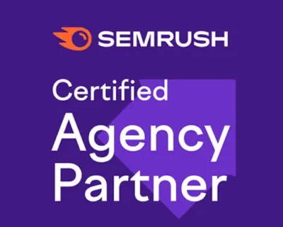 Semrush Certified Agency Partner badge