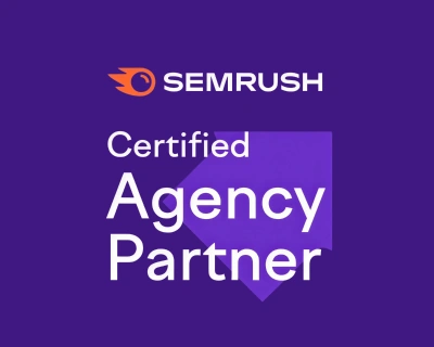 Semrush agency partner badge