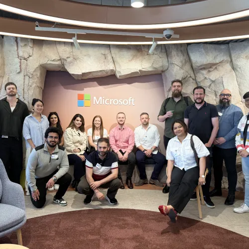 OMG PPC team at Microsoft office