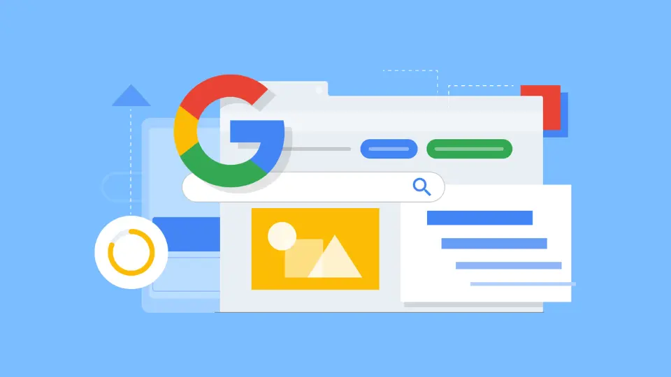 Google Search illustration representing search algorithm changes and the importance of a technical SEO audit following the September 2026 spam update.